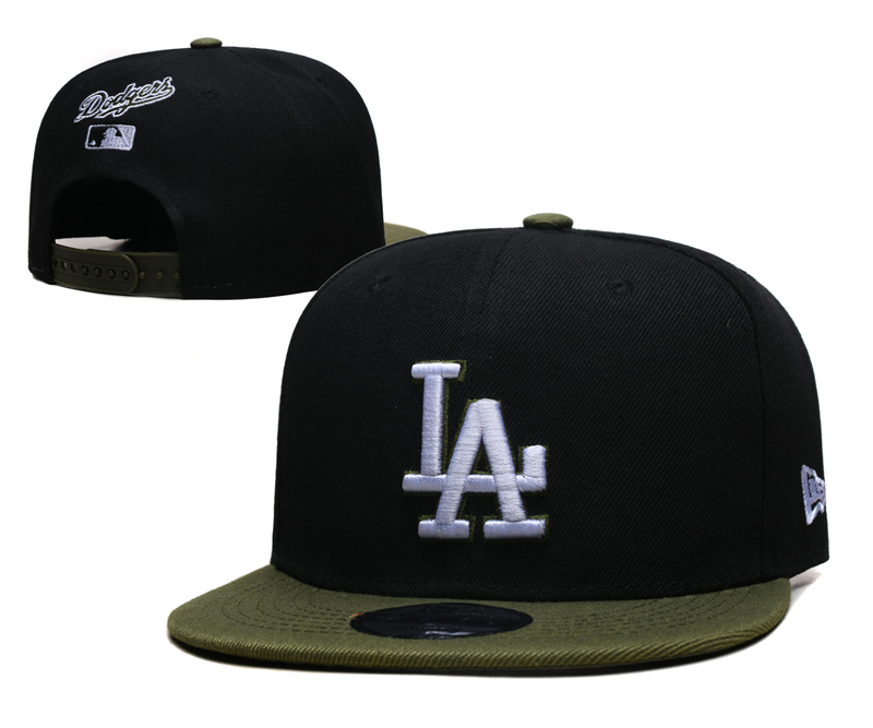 MLB Los Angeles Dodgers black 2025 hat YS